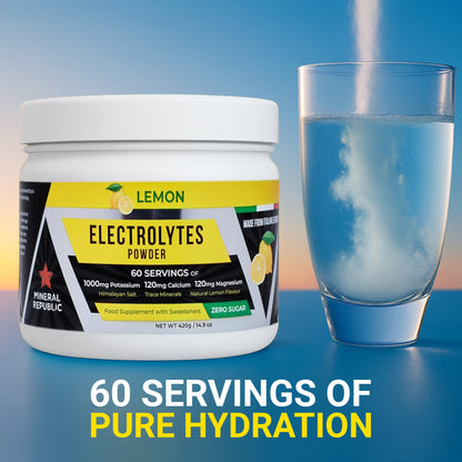 Electrolytes Powder for Hydration & Recovery 420g