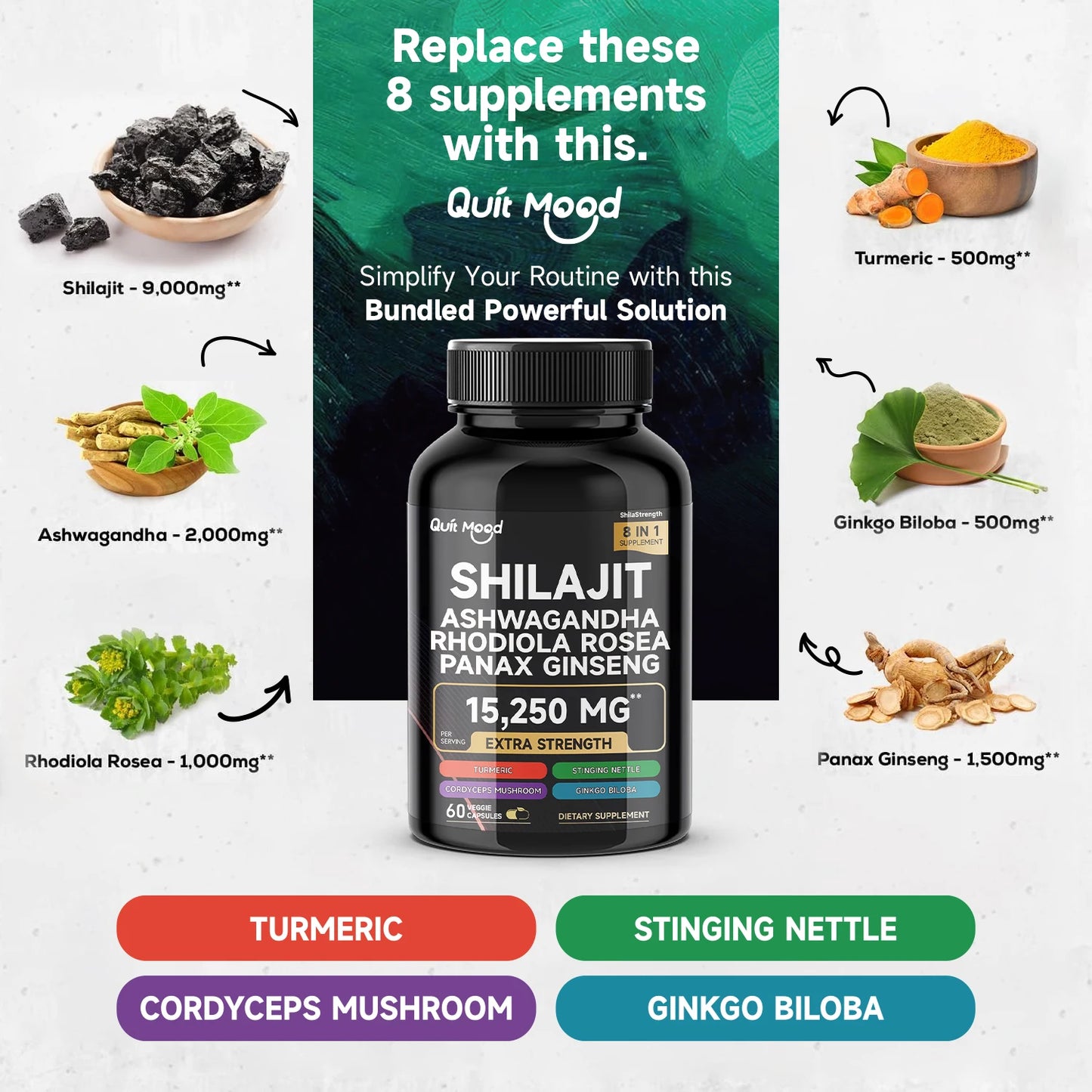 Shilajit and Herb Complex