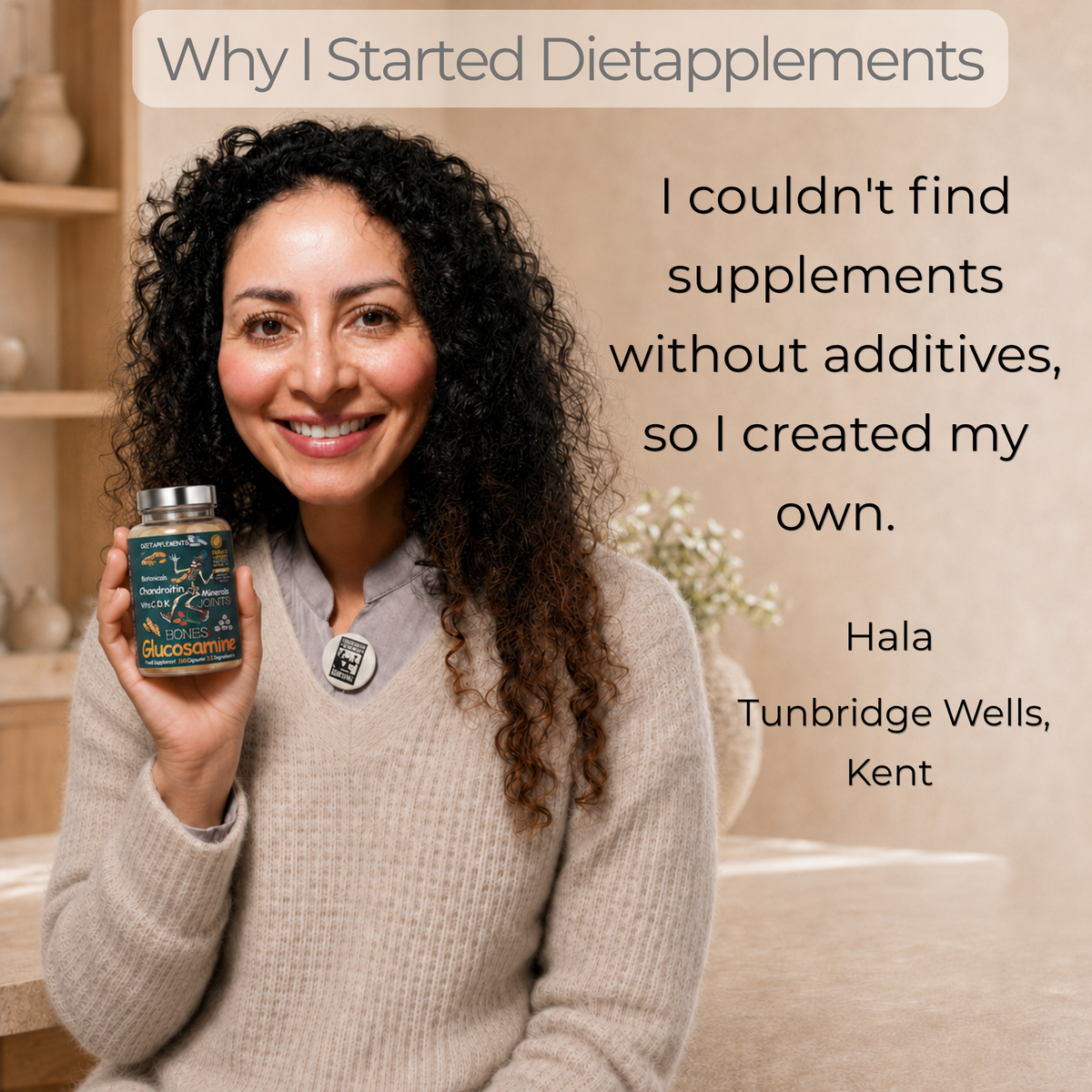Dietapplements Glucosamine, Chondroitin & Turmeric