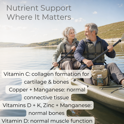 Dietapplements Glucosamine, Chondroitin & Turmeric