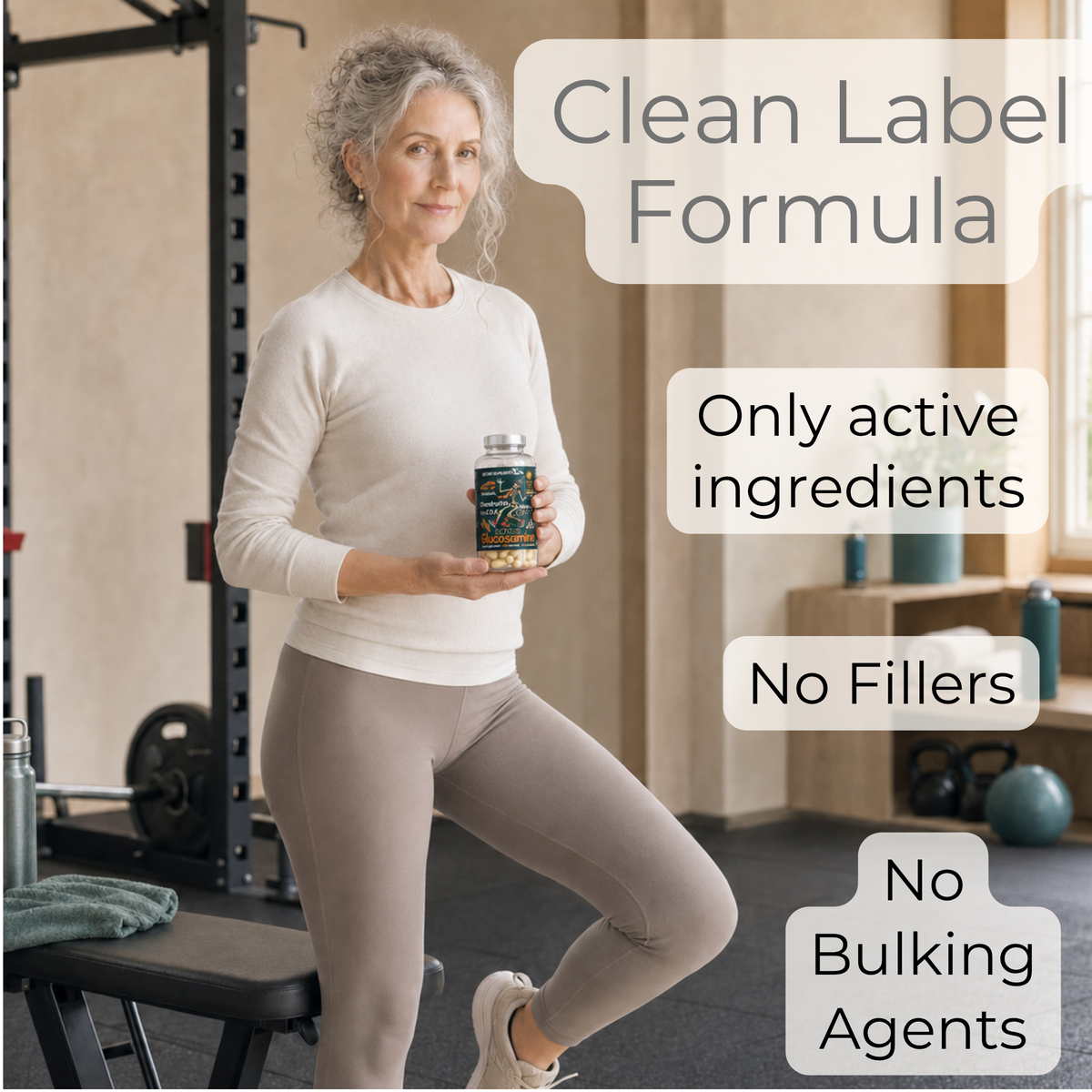 Dietapplements Glucosamine, Chondroitin & Turmeric