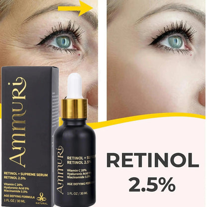 Ammuri Pro-Retinol Face Serum with Vitamin C, 30ml