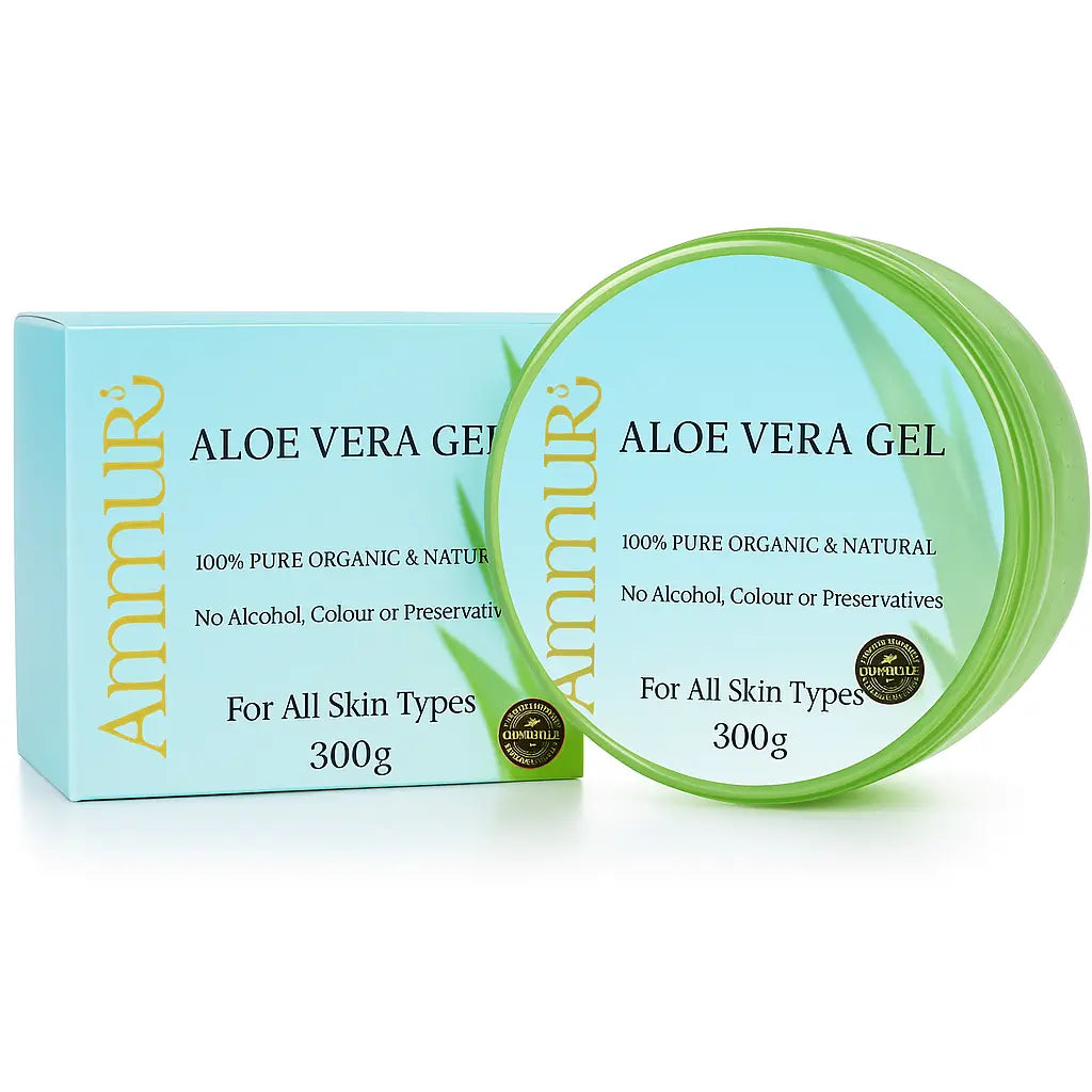 Ammuri Organic Aloe Vera Gel 300g — Face, Body & Hair