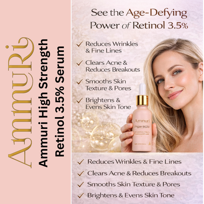 Ammuri Retinol Serum with Hyaluronic Acid 30ml