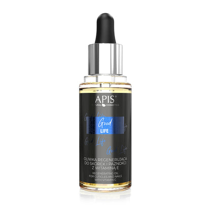 Apis Good Life Vitamin E Cuticle & Nail Oil, 30ml