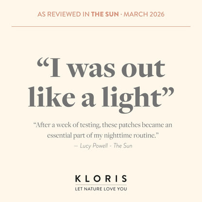 KLORIS Sleep Time Patches with CBD & Herbs