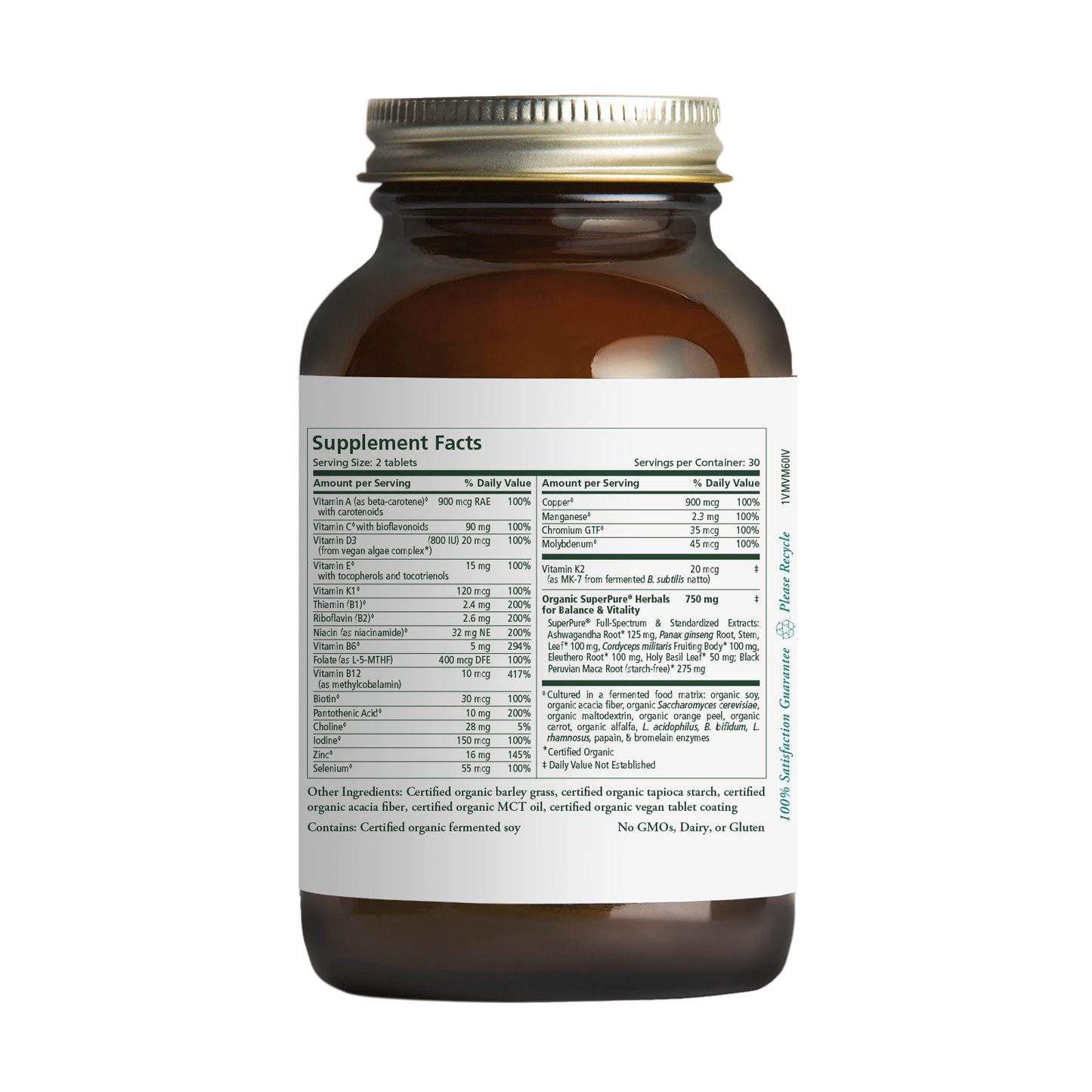Pure Synergy Vita•Min•Vitality for Men