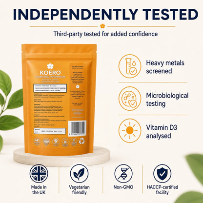 Vitamin D3 4000 IU + K2 MK-7 100 µg – 180 Tablets