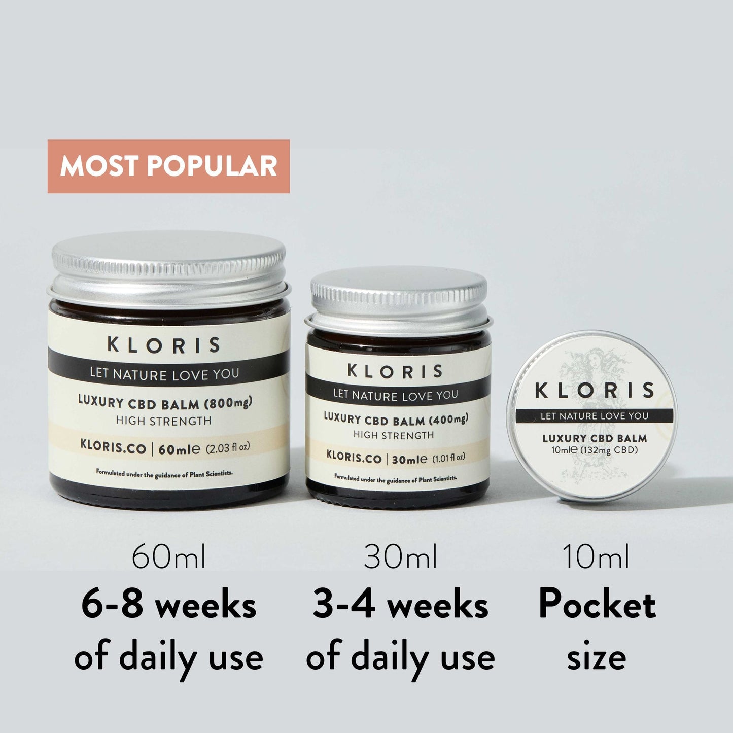 KLORIS High Strength CBD Balm 800mg