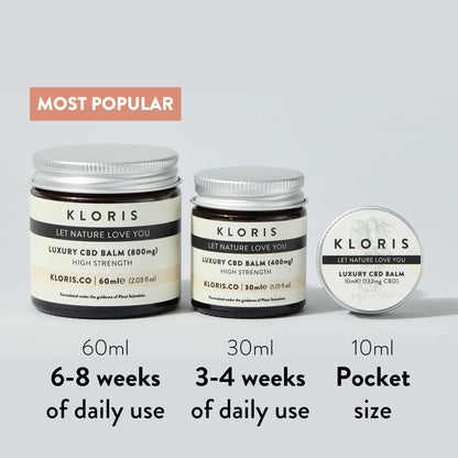 KLORIS High Strength CBD Balm 800mg
