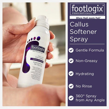 Footlogix Ultimate At-Home Foot Care Kit – Callus Softener & Foot File | 100ml