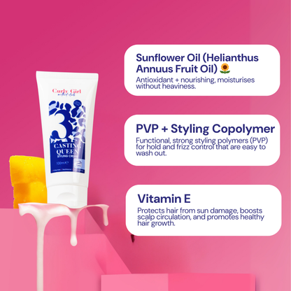 Curly Girl Method Club Casting Queen Curl Styling Cream
