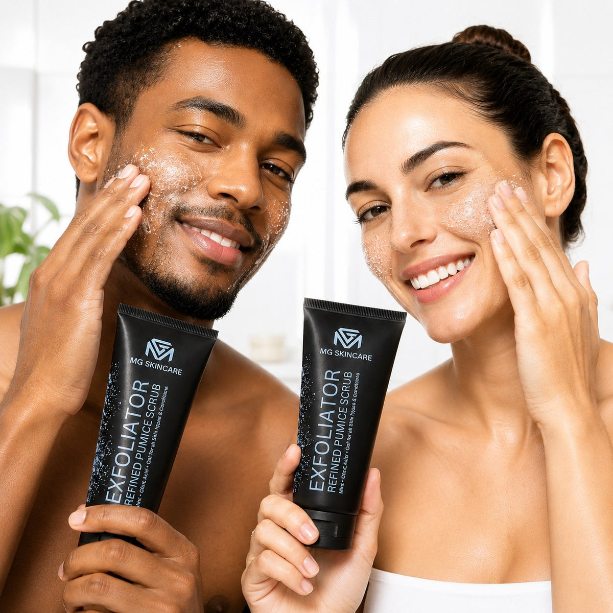 MG Skincare Face Scrub with Bamboo & Oatmeal