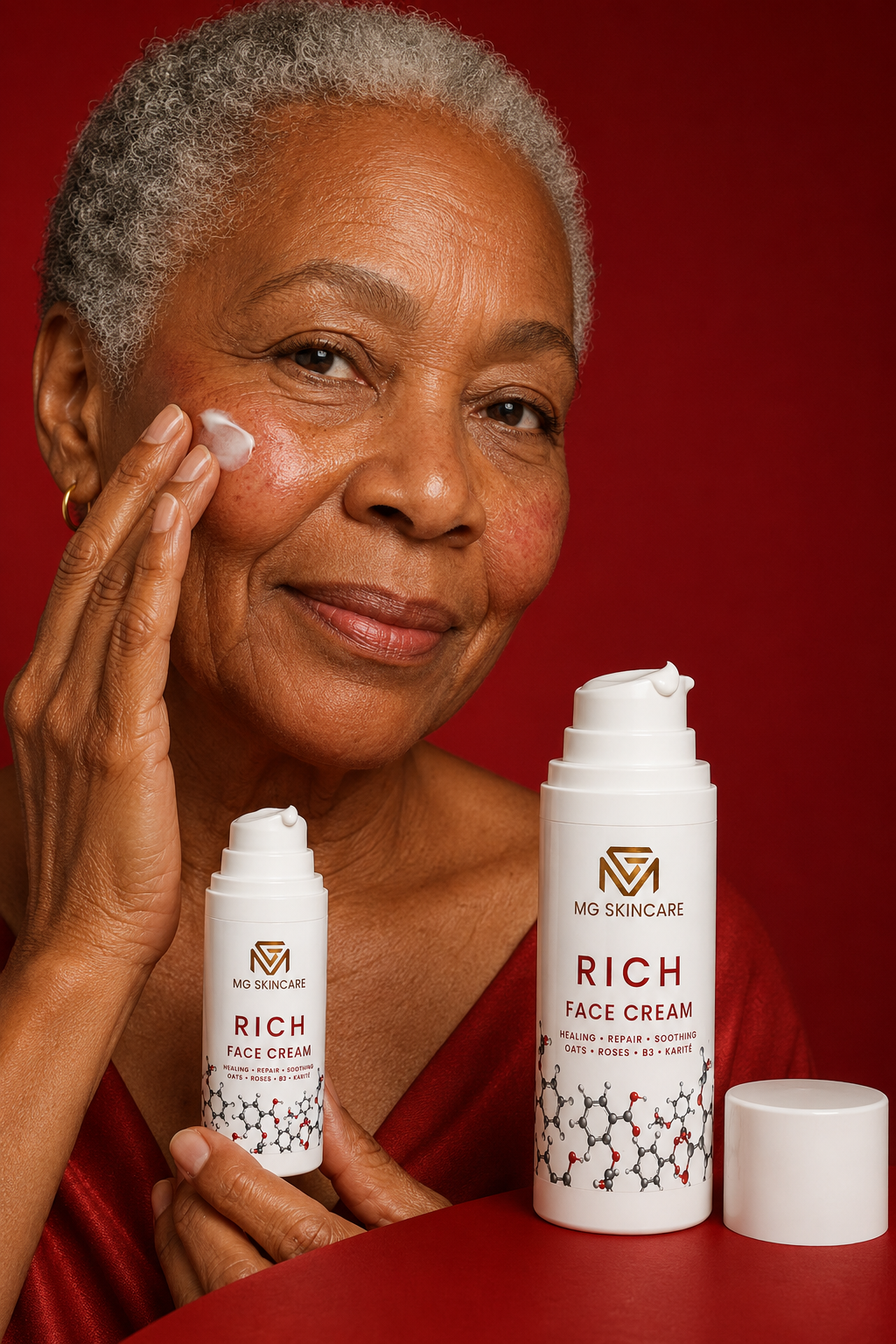 MG Skincare Rich Face Cream with Niacinamide & Oat