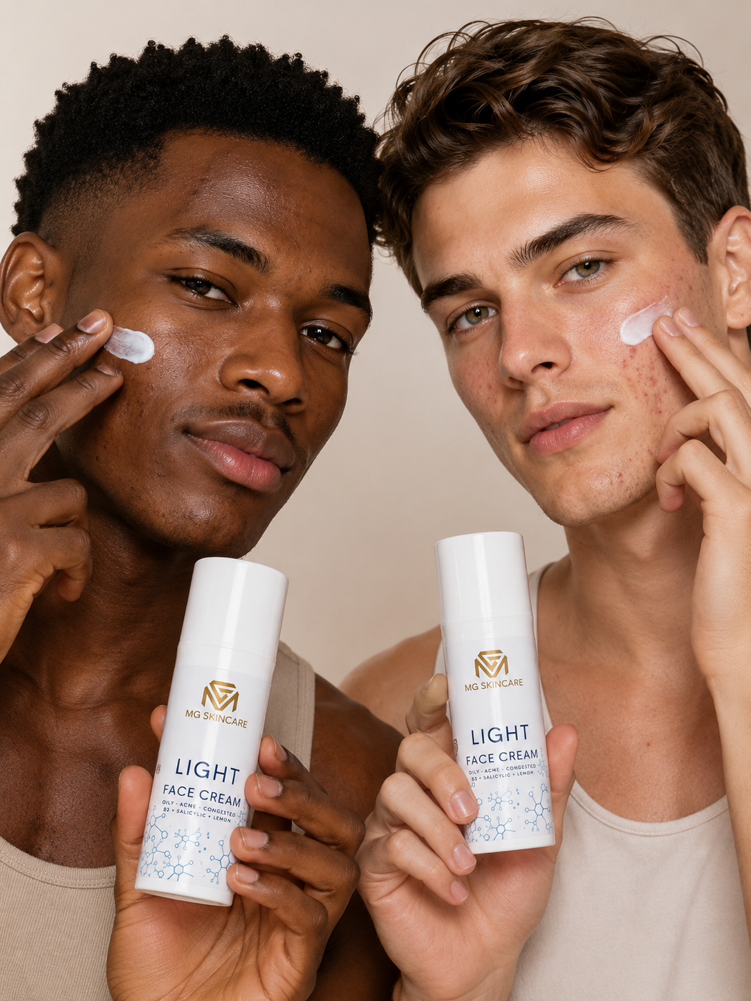 MG Skincare Light Face Cream with Niacinamide