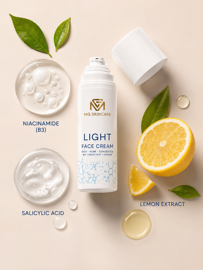 MG Skincare Light Face Cream with Niacinamide