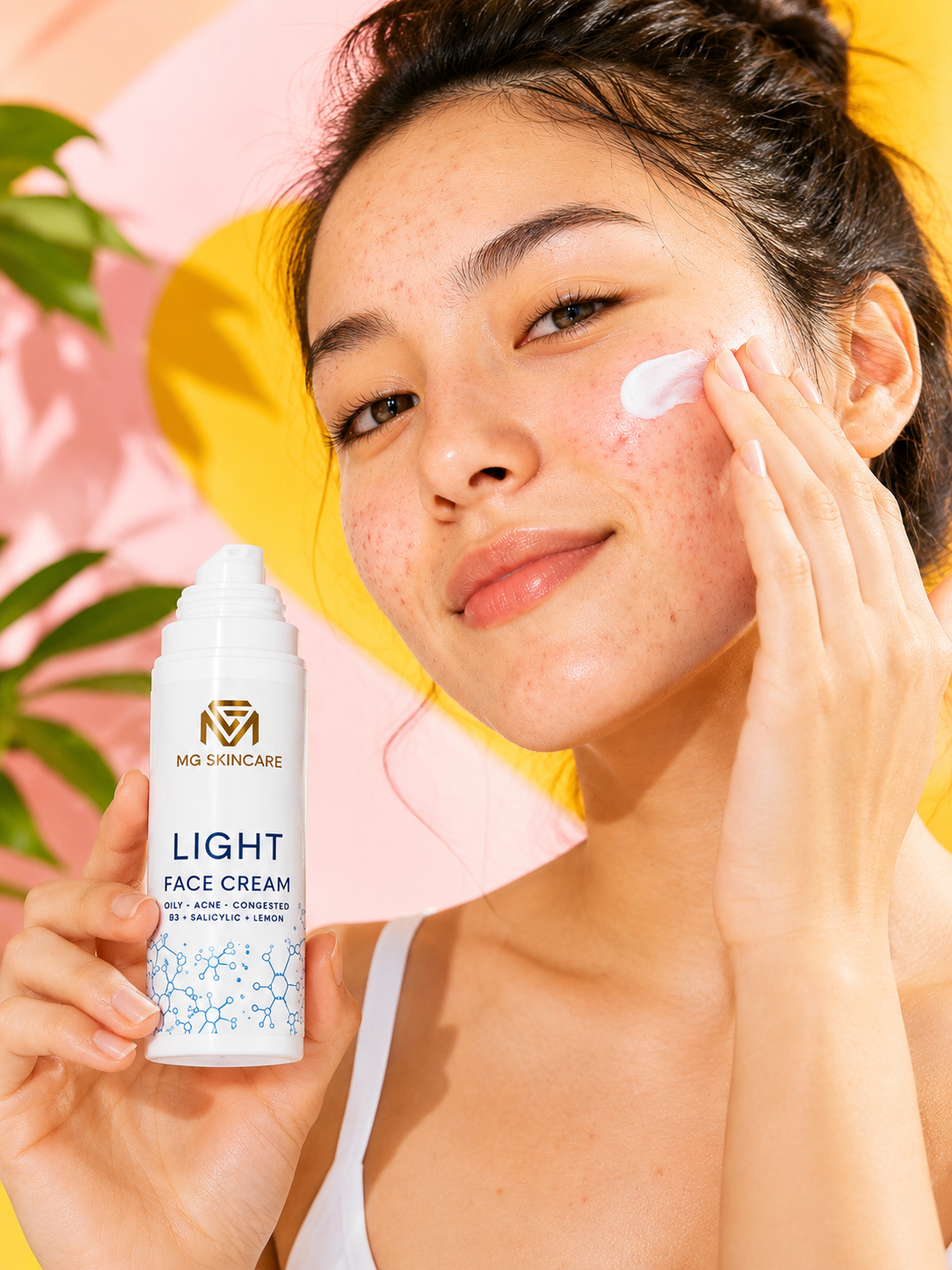 MG Skincare Light Face Cream with Niacinamide