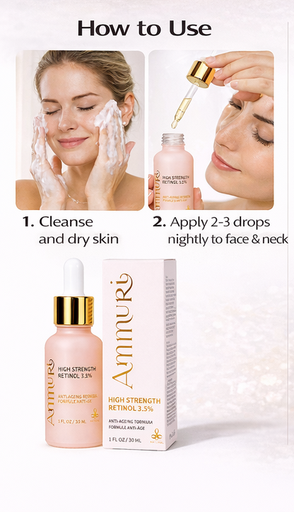 Ammuri Retinol Serum with Hyaluronic Acid 30ml