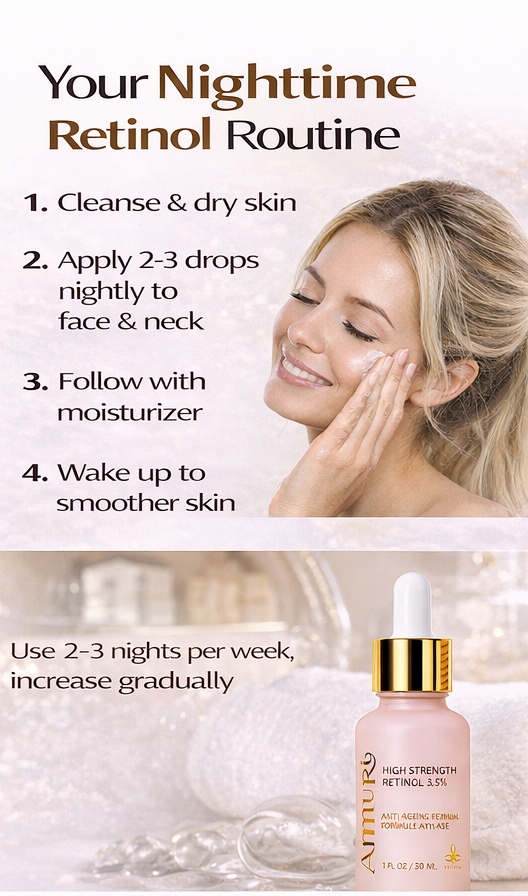 Ammuri Retinol Serum with Hyaluronic Acid 30ml
