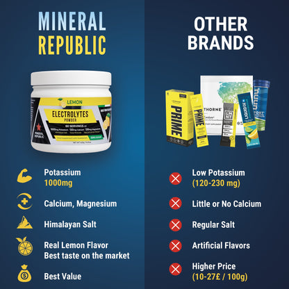 Electrolytes Powder for Hydration & Recovery 420g