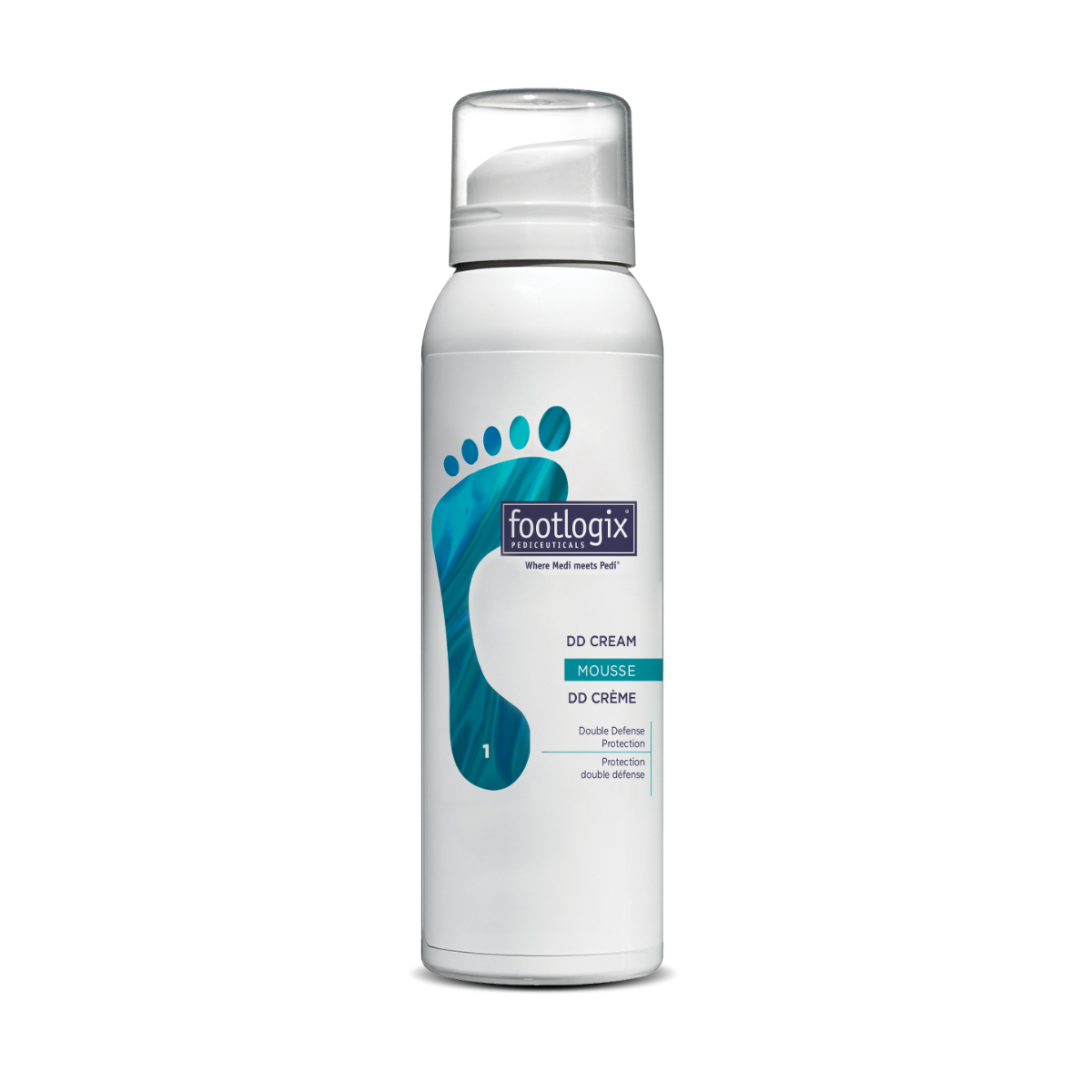 Footlogix DD Cream Mousse – Daily Defence Foot Moisturiser | 125ml