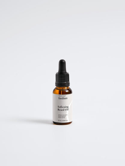 Noir & Gold BareBloom Softening Beard Oil