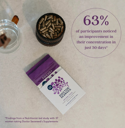 Doctor Seaweed Focus+ Capsules