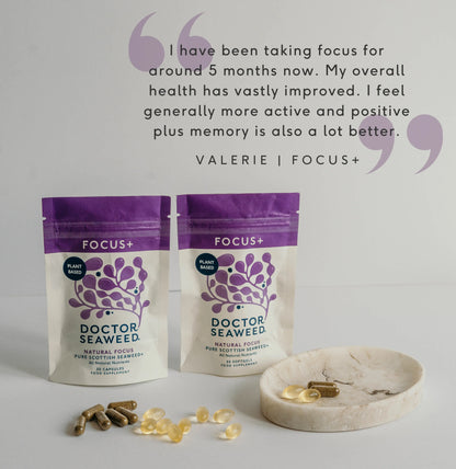 Doctor Seaweed Focus+ Capsules