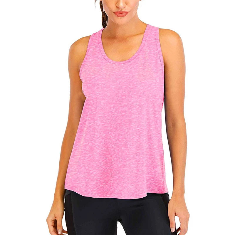 Professional Yoga Shirt for Women - Loose Fitting, Quick-Drying