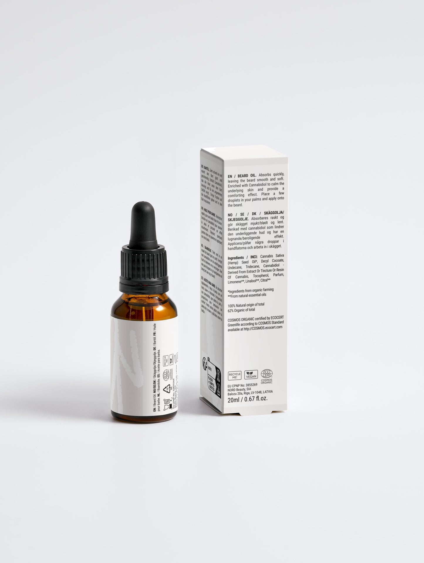 Noir & Gold BareBloom Softening Beard Oil