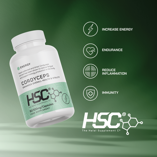 Cordyceps Mushroom Capsules 500mg