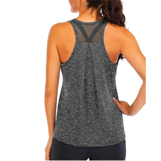 Camiseta de yoga profesional para mujer: holgada y de secado rápido