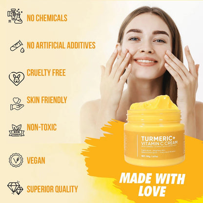 Preciousvita Turmeric & Vitamin C Face Cream