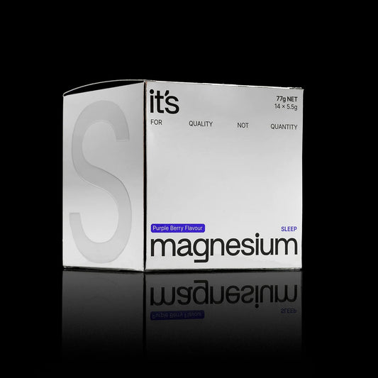 it'smagnesium SLEEP – Magnesium Bisglycinate & Taurate Sleep Powder with Valerian & Montmorency Cherry