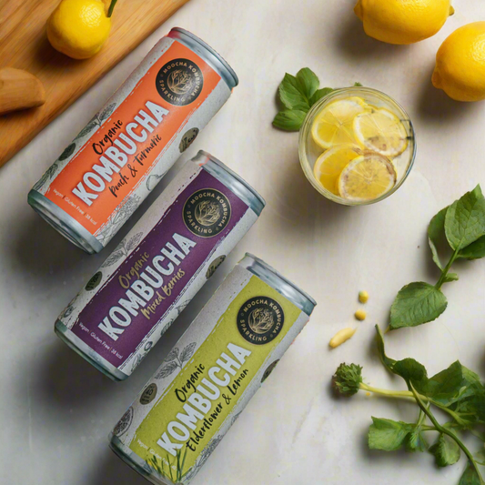 Antioxidant Bundle | 20 cans | Mixed Berry, Elderflower & Lemon and Peach & Turmeric