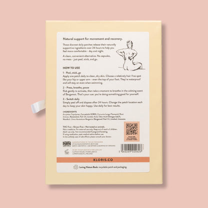 KLORIS Muscle & Joint CBD Patches