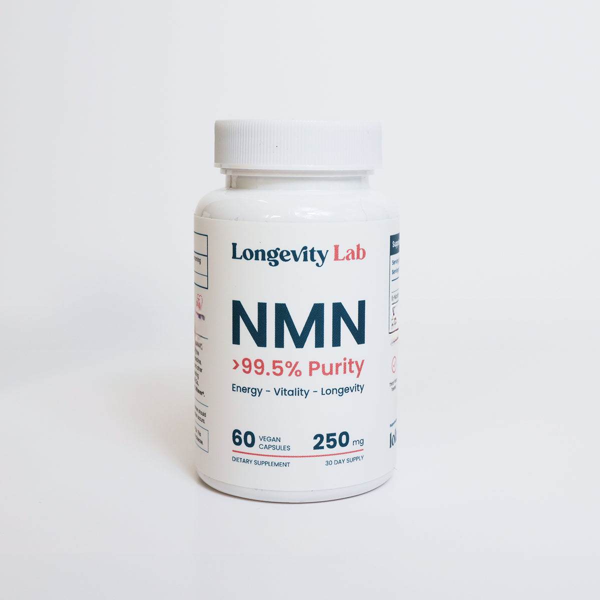 NMN NAD+ Booster Capsules 250mg — Lola Health
