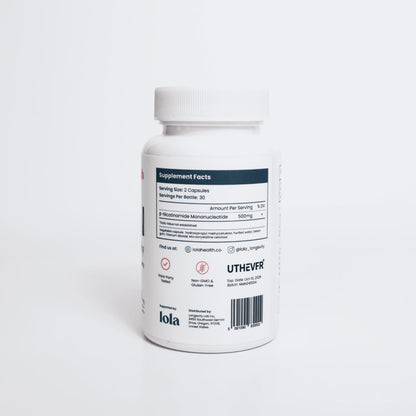 NMN NAD+ Booster Capsules 250mg — Lola Health