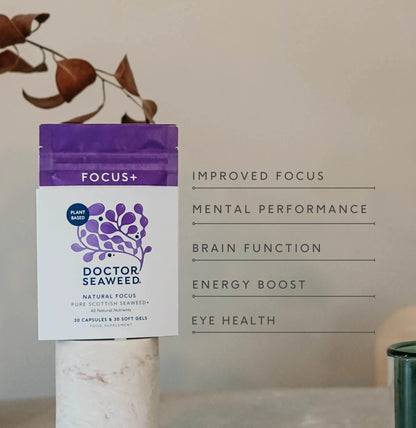 Doctor Seaweed Focus+ Capsules