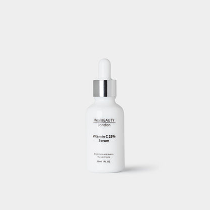 Real Beauty London Morning Vitamin C Serum – Brightening & Antioxidant Facial Serum