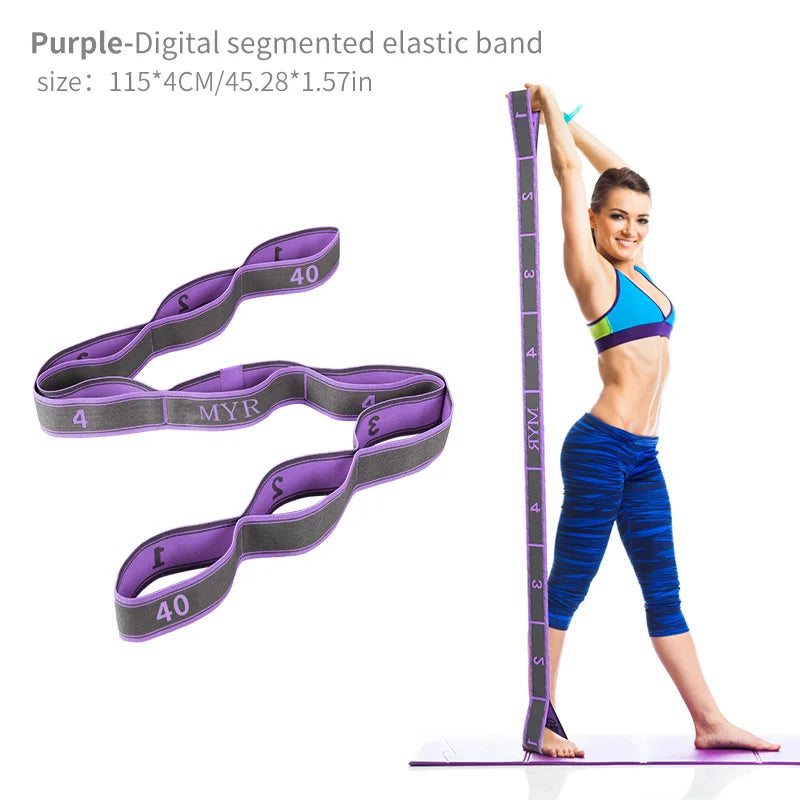 Banda elástica multibucle para yoga, danza y pilates