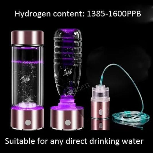 Ionizador de agua alcalina - Recargable por USB