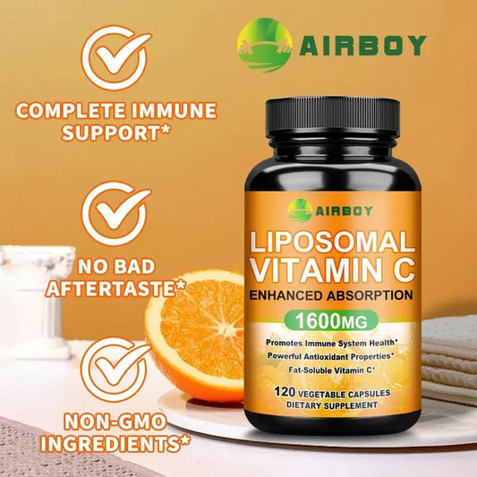 Cápsulas de vitamina C liposomal - 30 unidades