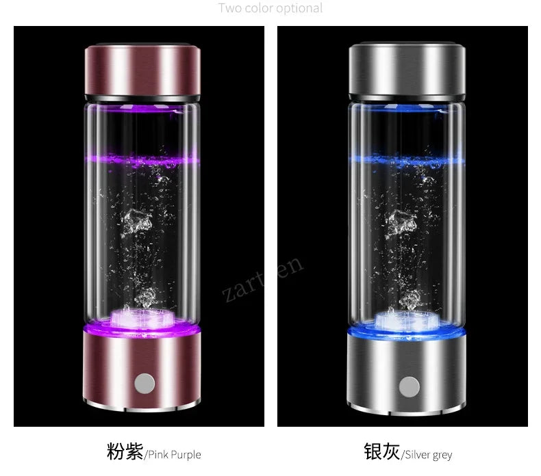 Ionizador de agua alcalina - Recargable por USB