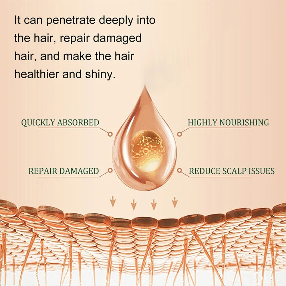 Acondicionador capilar con vitamina E (60 ml) - Aceite esencial para el cabello