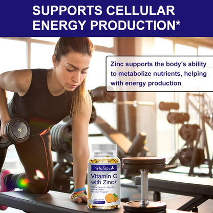 Vitamin C & Zinc Capsules - Dual Nutrient Formula