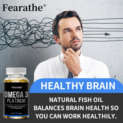 Omega 3 Fish Oil Supplement - Wild Anchovies