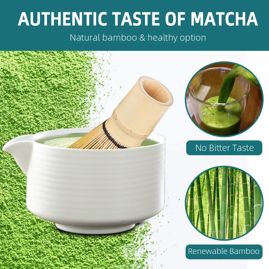 Juego de té matcha japonés: herramientas para la ceremonia del té
