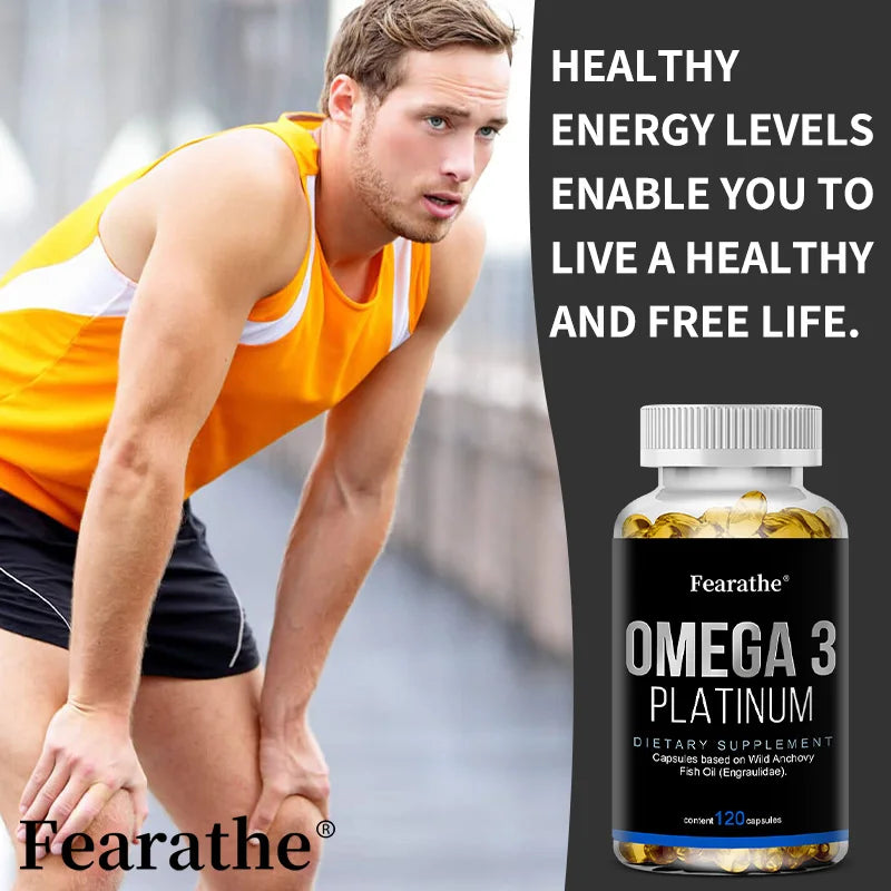Omega 3 Fish Oil Supplement - Wild Anchovies