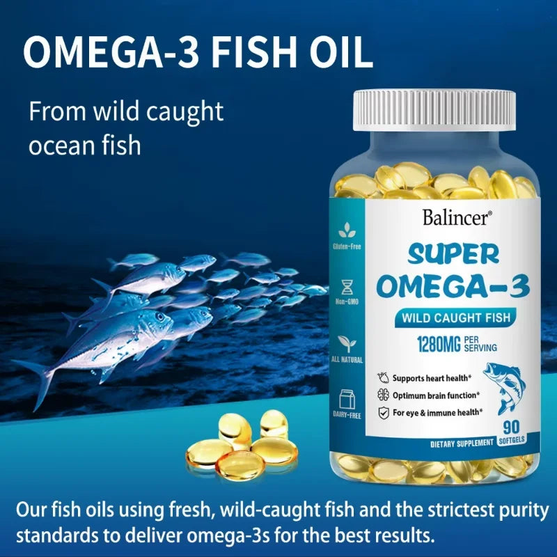 Omega 3 Fish Oil supplement packaging - Nordic fish oil capsules